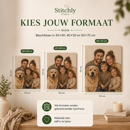 Eigen Foto Borduurpakket