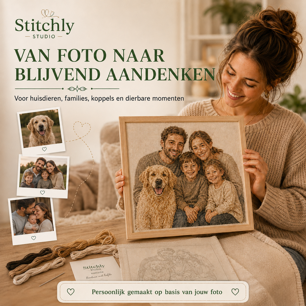 Eigen Foto Borduurpakket