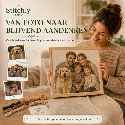 Eigen Foto Borduurpakket