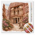 Petra & Al-Khazneh in Jordan — Cross Stitch Kit 1
