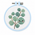 Mini Bundel Botanisch — Set van 4 Mini Kruissteek Kits 3