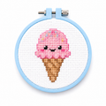 Mini Bundel Strand — Set van 4 Mini Kruissteek Kits 3