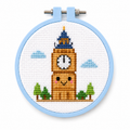 Mini Bundel Wereldsteden — Set van 4 Mini Kruissteek Kits 3