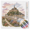 Mont Saint-Michel in France — Cross Stitch Kit 1