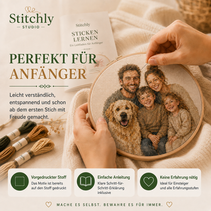Perfekt für Anfänger - leicht verständlich - Stitchly Studio