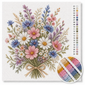 Wilde Frühlingsblumen — Kreuzstich-Set 5